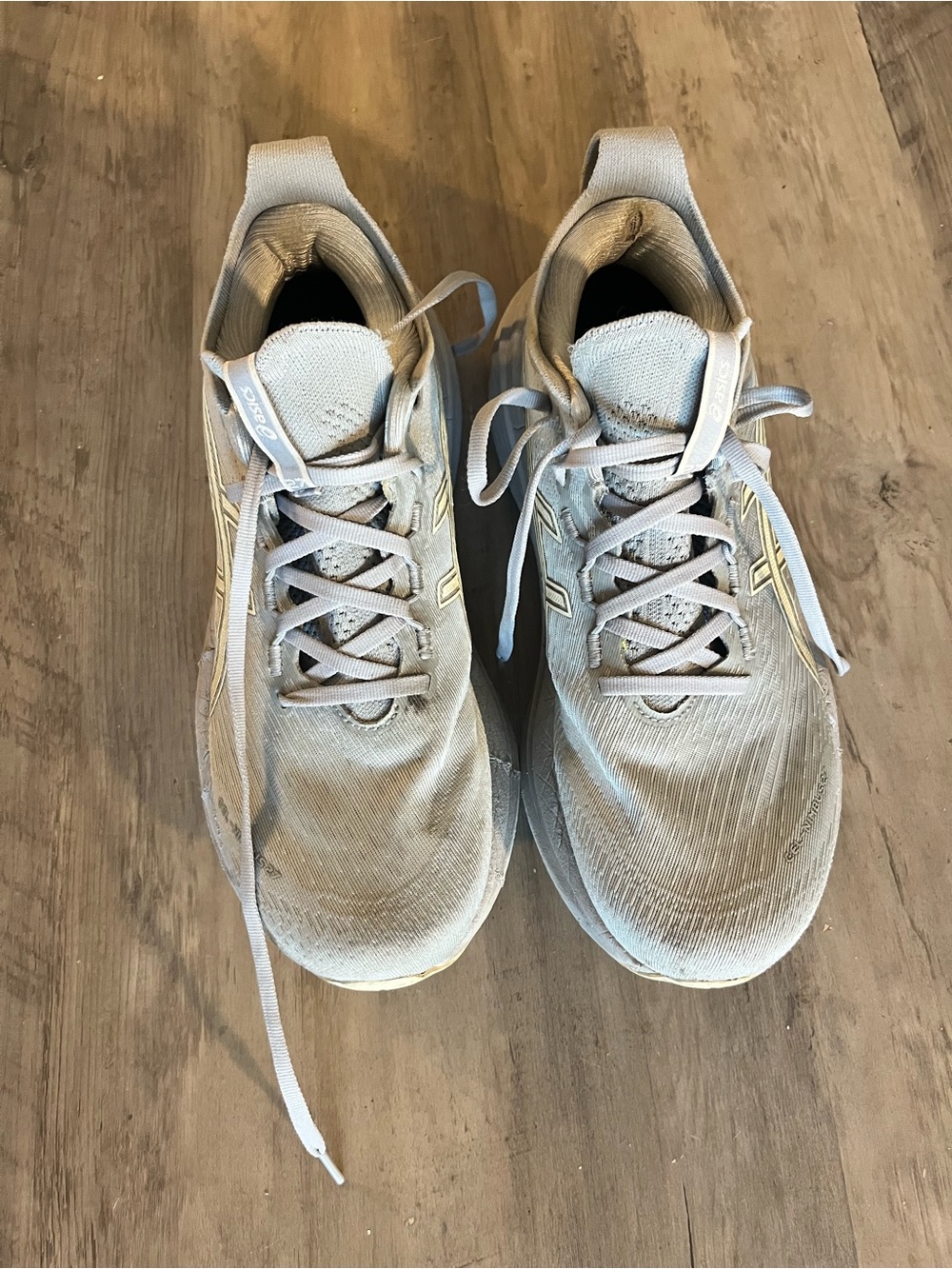 ASICS Gel Nimbus 27 Women’s 10 Piedmont Grey / Cream